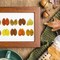 Wrapables Decorative Fall Leaves Washi Tape Stickers Colorful Autumn Leaves for Scrapbooking, Stationery, Diary, Card Making, Arts & Crafts, 4 Rolls (200 Pieces Total)